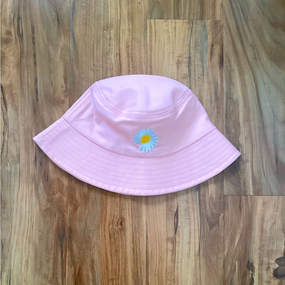 Pink Sunflower Bucket Hat